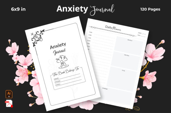 Anxiety Journal KDP with Calendar: A Tool for Mindful Living