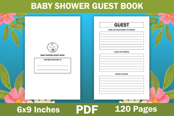 Creating a Memorable Baby Shower Guest Book for KDP Interior