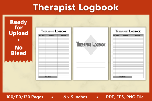 Exploring the Therapist Logbook KDP Interior 6x9in: A Comprehensive Guide