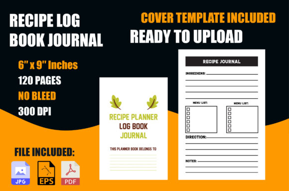Recipe Log Book Planner: A Creative Essential