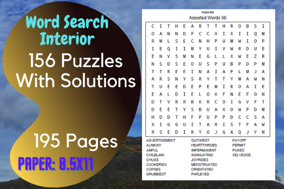 Unlocking Creativity with Word Search Puzzles 156 Games: A Comprehensive Resource for KDP Publishers