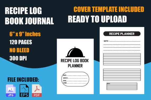 Unlocking the Full Potential of Your Recipe Log Book Journal Interior V1 Kdp